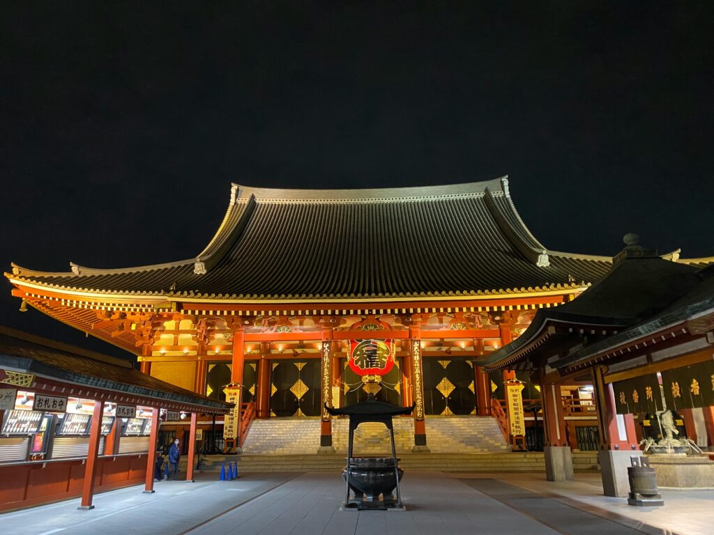 Temples in Kyoto Japan 