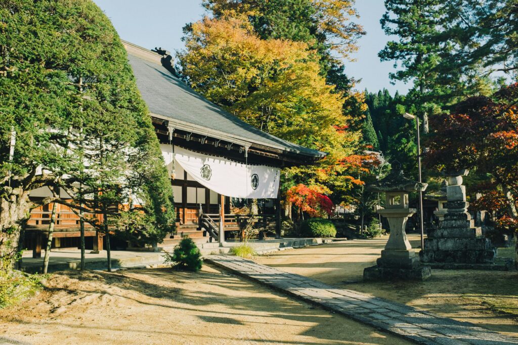 Temples in Kyoto Japan 
