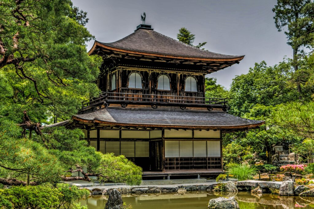 Temples in Kyoto Japan 